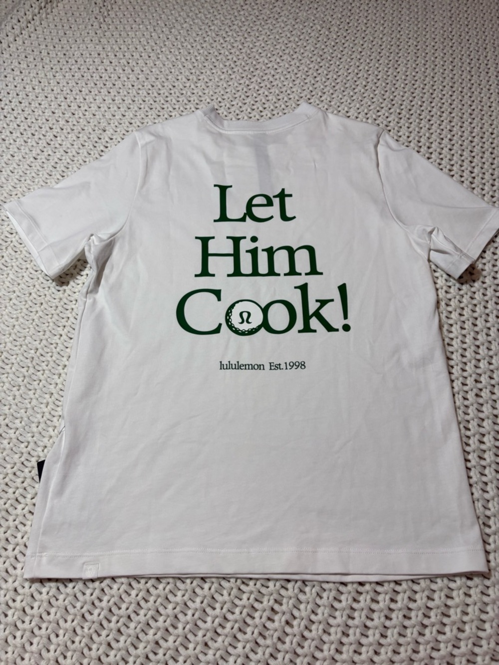 RARE! Lululemon let him cook shirt